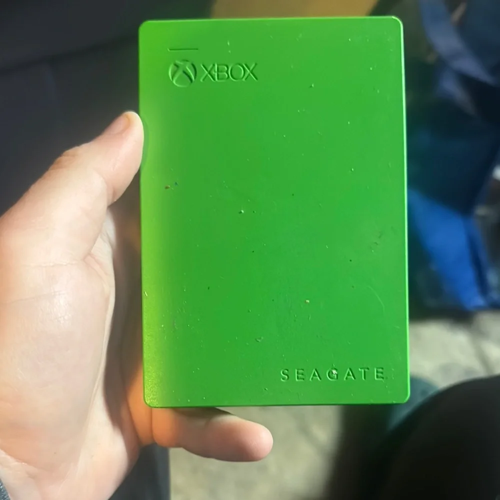 Xbox Green External Hard Drive